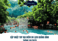 Cập nhật top địa điểm du lịch Quảng Bình tháng 10/2025