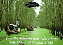 Top địa điểm du lịch Tiền Giang hút khách nhất năm 2025