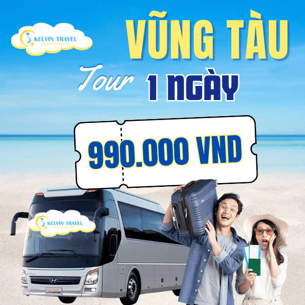 990KKhách – Tour Vũng Tàu 1 Ngày Trọn Gói Từ TP.HCM