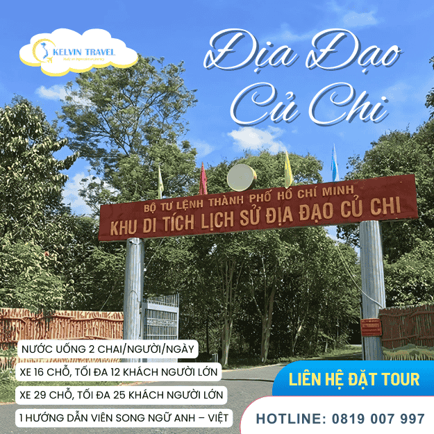 Tour Khám Phá Địa Đạo Củ Chi 