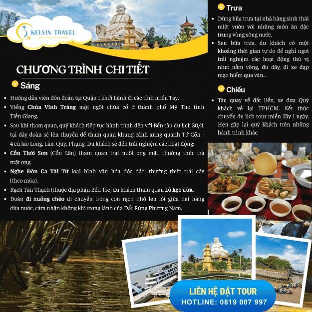 Tour Miền Tây - Khám Phá Vùng Đất Sông Nước Đầy Mê Hoặc