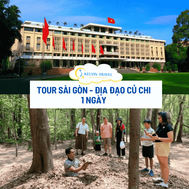 Tour Sài Gòn - Địa Đạo Củ Chi 1 Ngày