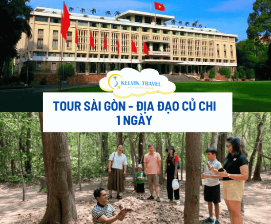 Tour Sài Gòn - Địa Đạo Củ Chi 1 Ngày