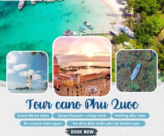 TOUR CANO 3 ĐẢO PHÚ QUỐC